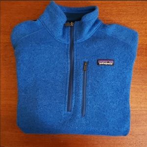 Patagonia Men's Better Sweater® 1/4-Zip Fleece - Size Medium